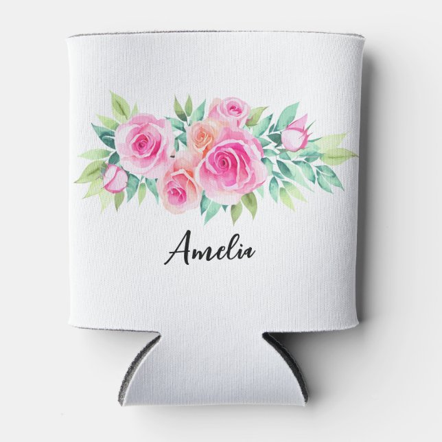 Enfriador De Latas La dama de honor personalizada (Anverso)