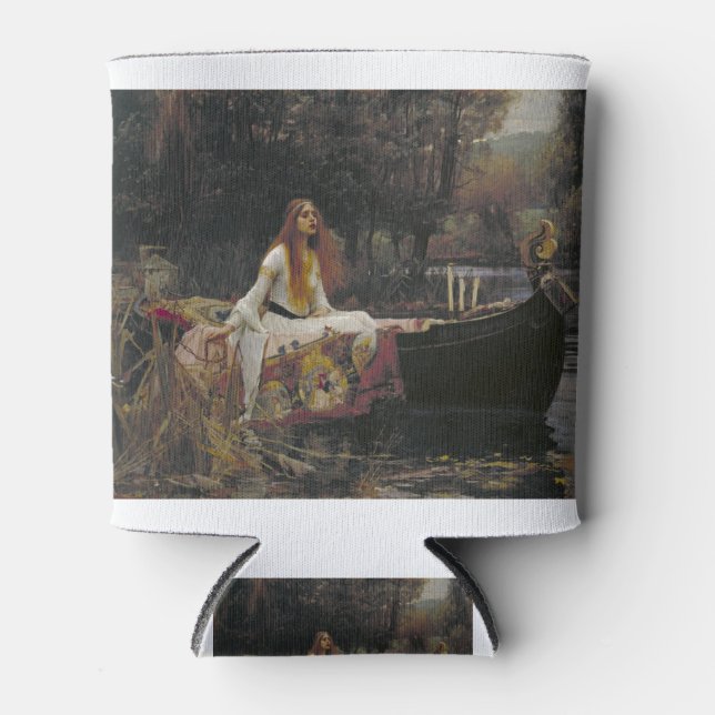 Enfriador De Latas La dama de Shalott por John William Waterhouse (Anverso)