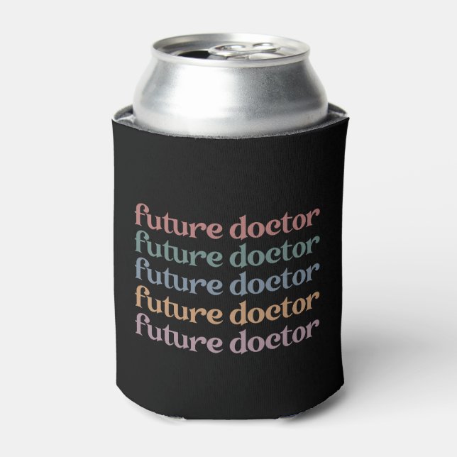 Enfriador De Latas La escuela de medicina del futuro Médica el regalo (Lata Anverso)
