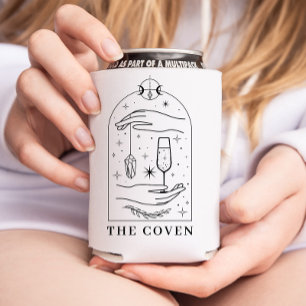 Enfriador De Latas La fiesta de soltera de la carta del tarot mística
