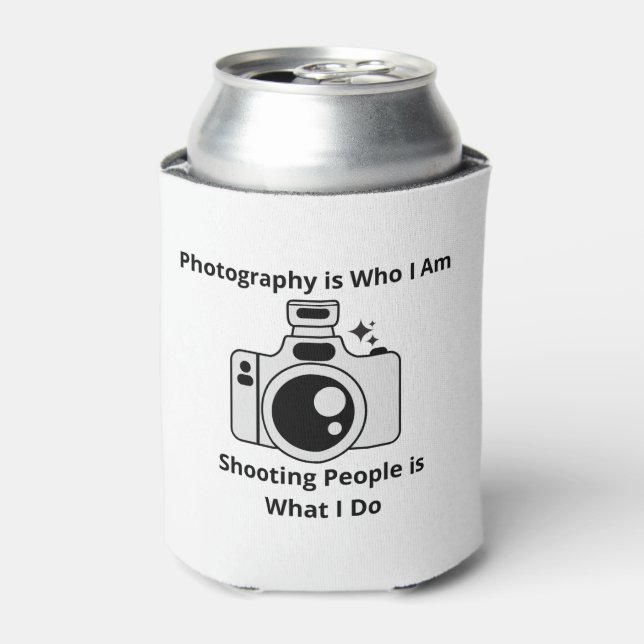 Enfriador De Latas La fotografía es lo que soy (Lata Anverso)