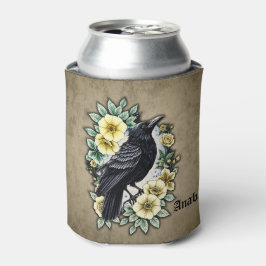 Enfriador De Latas La gracia y la elegancia del cuervo.