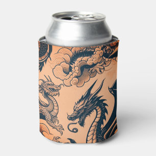 Enfriador De Latas La guerra de los dragones Cielos naranjas