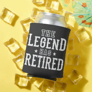 Enfriador De Latas La leyenda se ha retirado el regalo de papá de ret