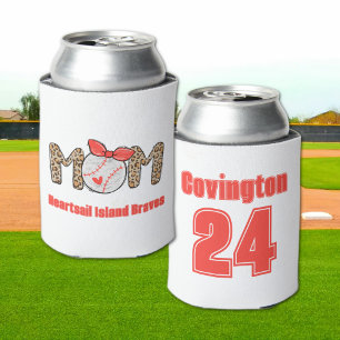 Enfriador De Latas La madre del béisbol es la mano de moda y es perso