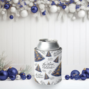 Enfriador De Latas La magia de los árboles de Navidad