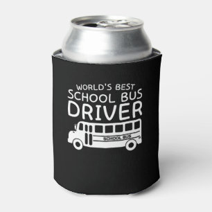 Enfriador De Latas La mejor camisa de los regalos del conductor del