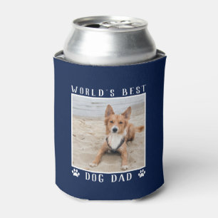 Enfriador De Latas La mejor pintura de papá perro del mundo imprimió