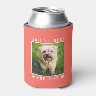 Enfriador De Latas La mejor pintura de perro del mundo de mamá imprim