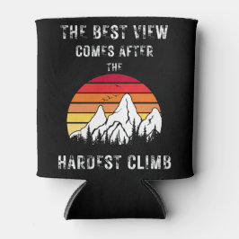 Enfriador De Latas La Mejor Vista Viene Después De La Escalada Más Di