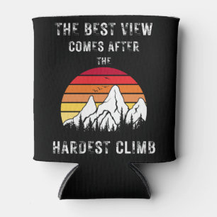 Enfriador De Latas La Mejor Vista Viene Después De La Escalada Más Di