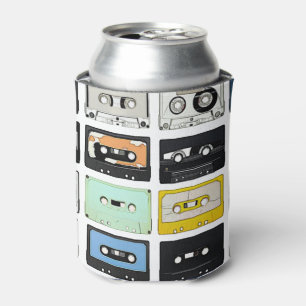 Enfriador De Latas La mezcla retra del casete del vintage graba el