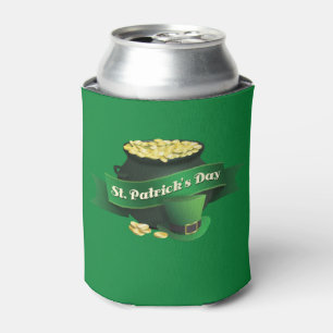 Enfriador De Latas La mina de oro del Leprechaun del día del St