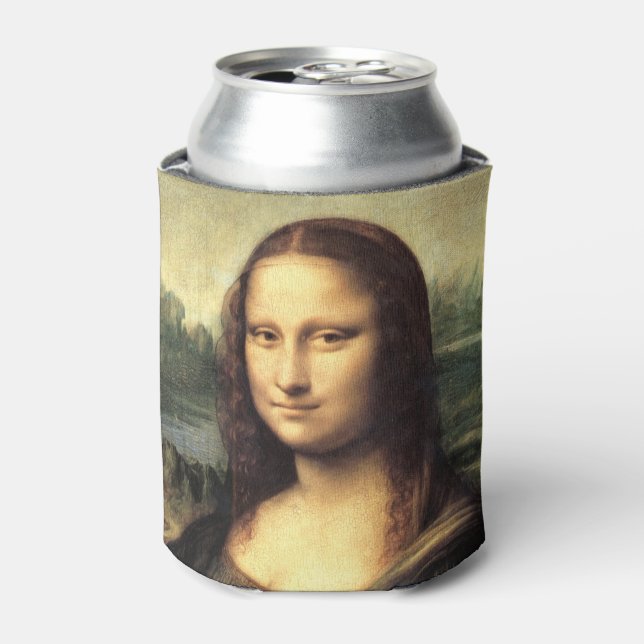 Enfriador De Latas La Mona Lisa Leonardo da Vinci (Lata Anverso)