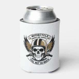 ENFRIADOR DE LATAS LA MOTOCICLETA ME HACE FELIZ TÚ NO TANTO