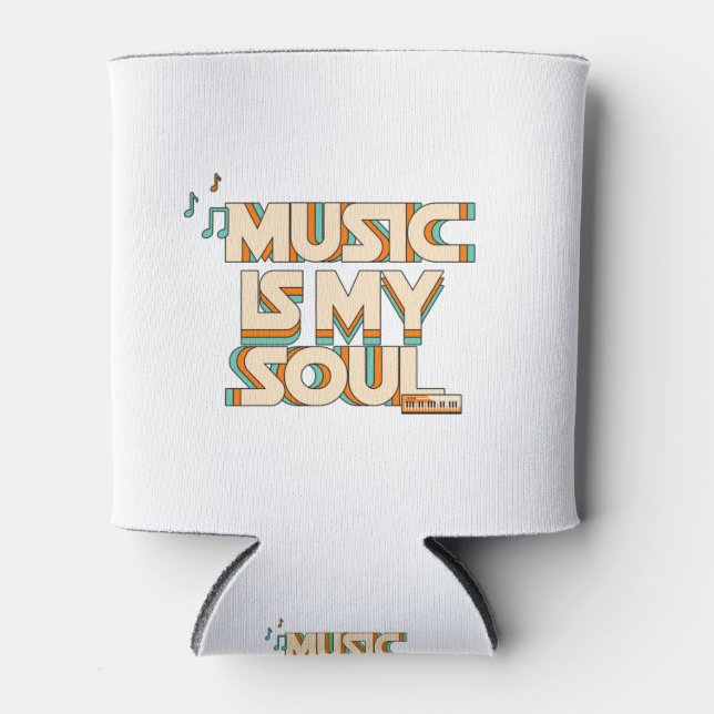 Enfriador De Latas La música es mi alma (Anverso)