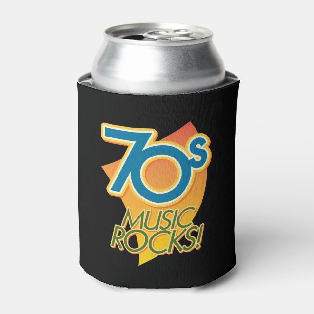 Enfriador De Latas ¡La música Rocks de los 70! (Lata Anverso)
