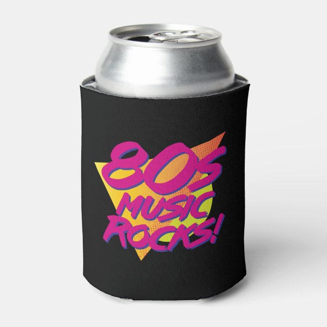 Enfriador De Latas ¡La música Rocks de los 80! (Lata Anverso)