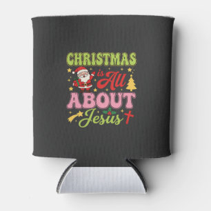 Enfriador De Latas La Navidad se trata de Jesús Retro
