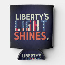 Enfriador De Latas La noche de las luces de la llama de la libertad