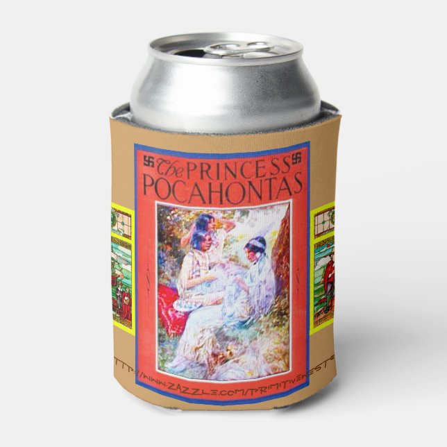 Enfriador De Latas La princesa Pocahontas (Lata Anverso)