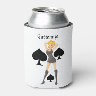 Enfriador De Latas La reina rubia negra Thunder_Cove
