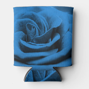 Enfriador De Latas La rosa roja azul, macrobelleza.