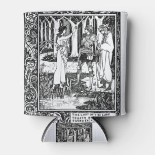 Enfriador De Latas La señora del lago, por Aubrey Beardsley- HD
