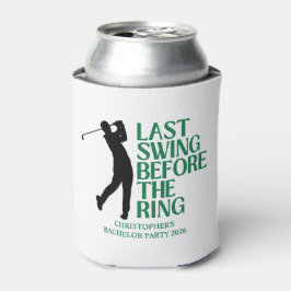 Enfriador De Latas La Última Swing Antes De La Fiesta De Bachelor De 