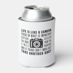 Enfriador De Latas La Vida Del Fotógrafo Es Como Una Fotografía De Cá