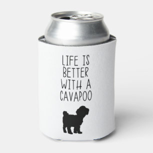 Enfriador De Latas La vida es mejor con un Cavapoo