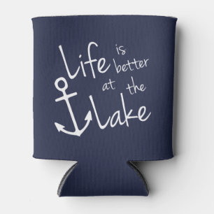 ENFRIADOR DE LATAS LA VIDA ES MEJOR EN EL LAGO