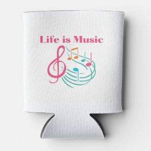 Enfriador De Latas La vida es música en