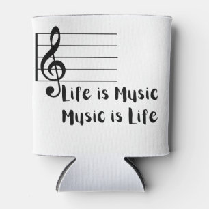 Enfriador De Latas La vida es música, la música es vida en