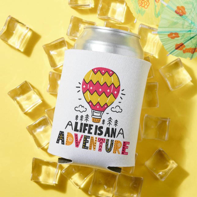 Enfriador De Latas La vida es un cooperante de aventuras (Verano in situ)