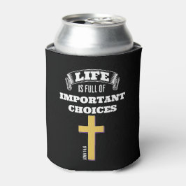 Enfriador De Latas LA VIDA ESTÁ LLENA DE IMPORTANTES OPCIONES cristia