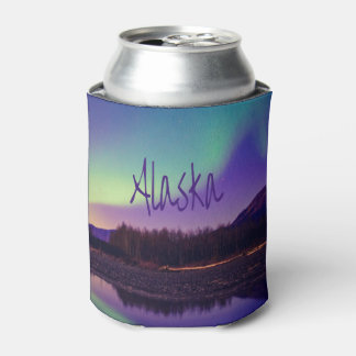 Enfriador De Latas Lago Alaska Northern Lights