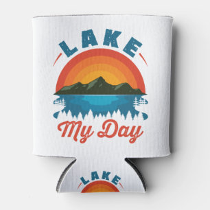 Enfriador De Latas Lago Mi Día de Pesca Cámping Lago Bum