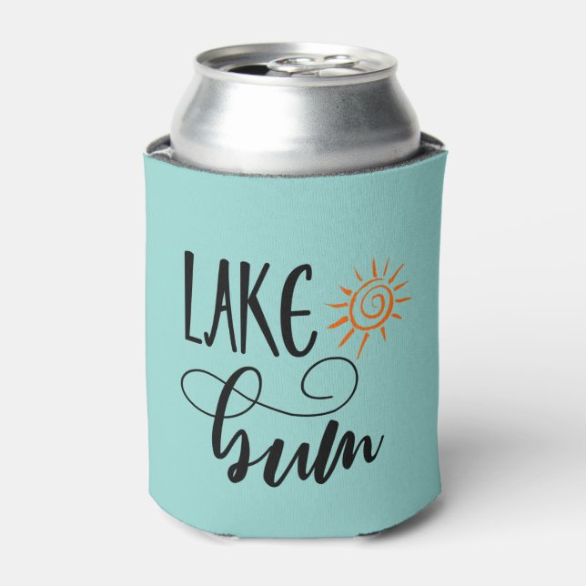 Enfriador De Latas Lake Bum Summer Sun (Lata Anverso)