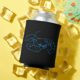 Enfriador De Latas Langosta Azul Arte de Dibujo Simple de Animales Ma