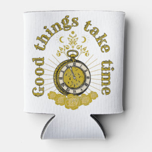 Enfriador De Latas las cosas buenas llevan tiempo, cita inspiradora v