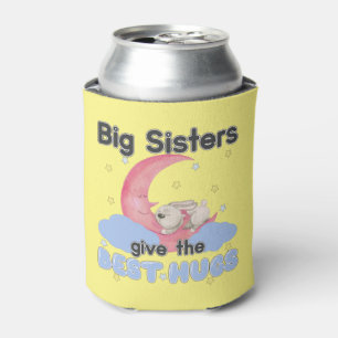 Enfriador De Latas Las hermanas mayores dan los mejores abrazos - Con