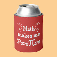 Las matemáticas me hacen Refrigerador de bebidas d