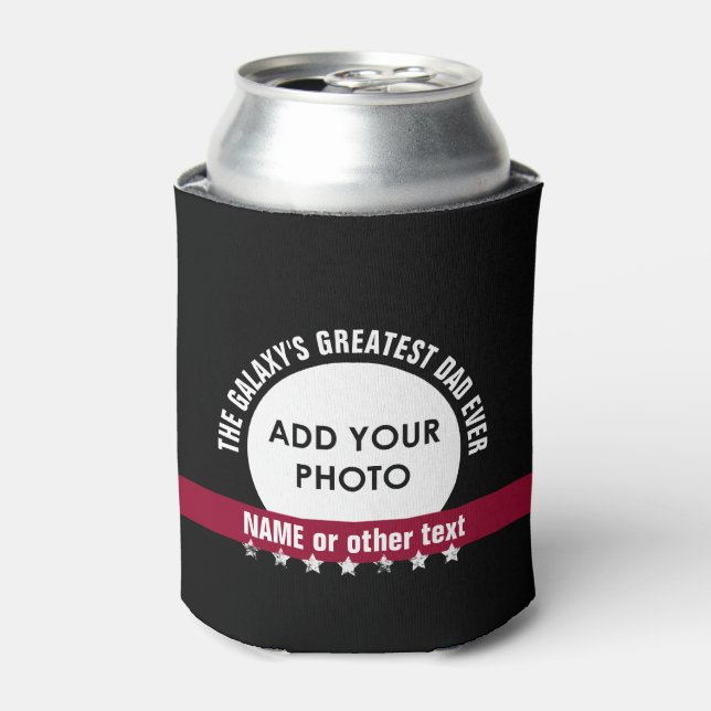 Enfriador De Latas Las mejores fotos de Personalizado de DAD Grunge S (Lata Anverso)