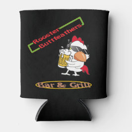 Enfriador De Latas Las Plumas De Rooster Pueden Acoger