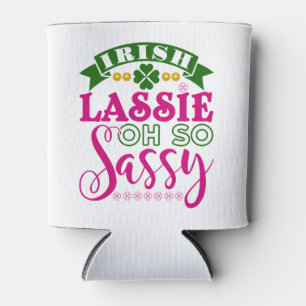 Enfriador De Latas Lassie irlandesa Oh So Sassy St Patrick's Day