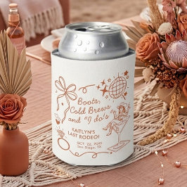 Enfriador De Latas Last Rodeo Disco Cowgirl Bachelorette Party