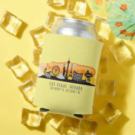 Enfriador De Latas Latitud del Skyline de Las Vegas