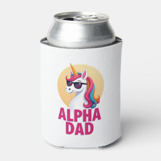 Enfriador De Latas Laufey Papá Unicornio Divertido Hombres Día del Pa