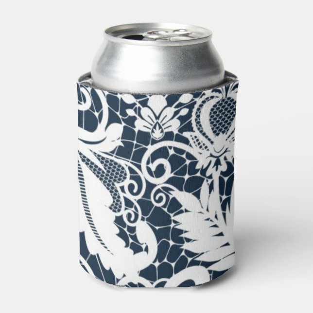 Enfriador De Latas Lazo blanco 2 (Lata Anverso)